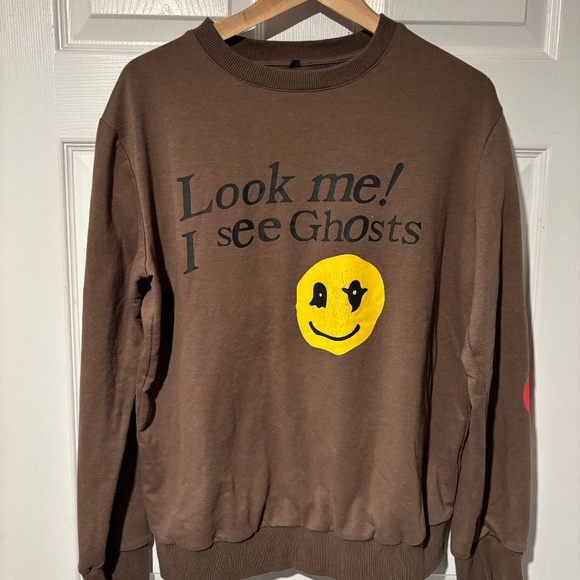 Kids see ghosts long sleeve shirt - Picture 2 of 2
